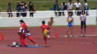 0427 総体第3支部予選会 男子 やり投げ