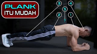 Dasar Gerakan Plank (Plank yang benar)