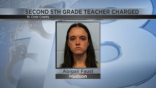 Second Hudson 5th grade teacher charged with child sex crimes