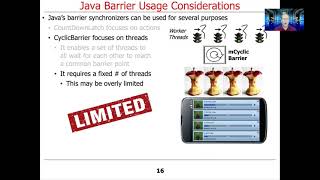 Usage Considerations for Java Barrier Synchronizers