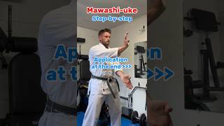 Mawashi-uke: Step-by-step + application 🥋 #karate #shotokan #kata #martialarts