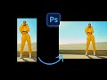 How To Convert Vertical Images into Horizontal #shorts #photoshop