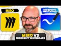 Miro vs Microsoft Whiteboard (I Found the Best One for YOU)