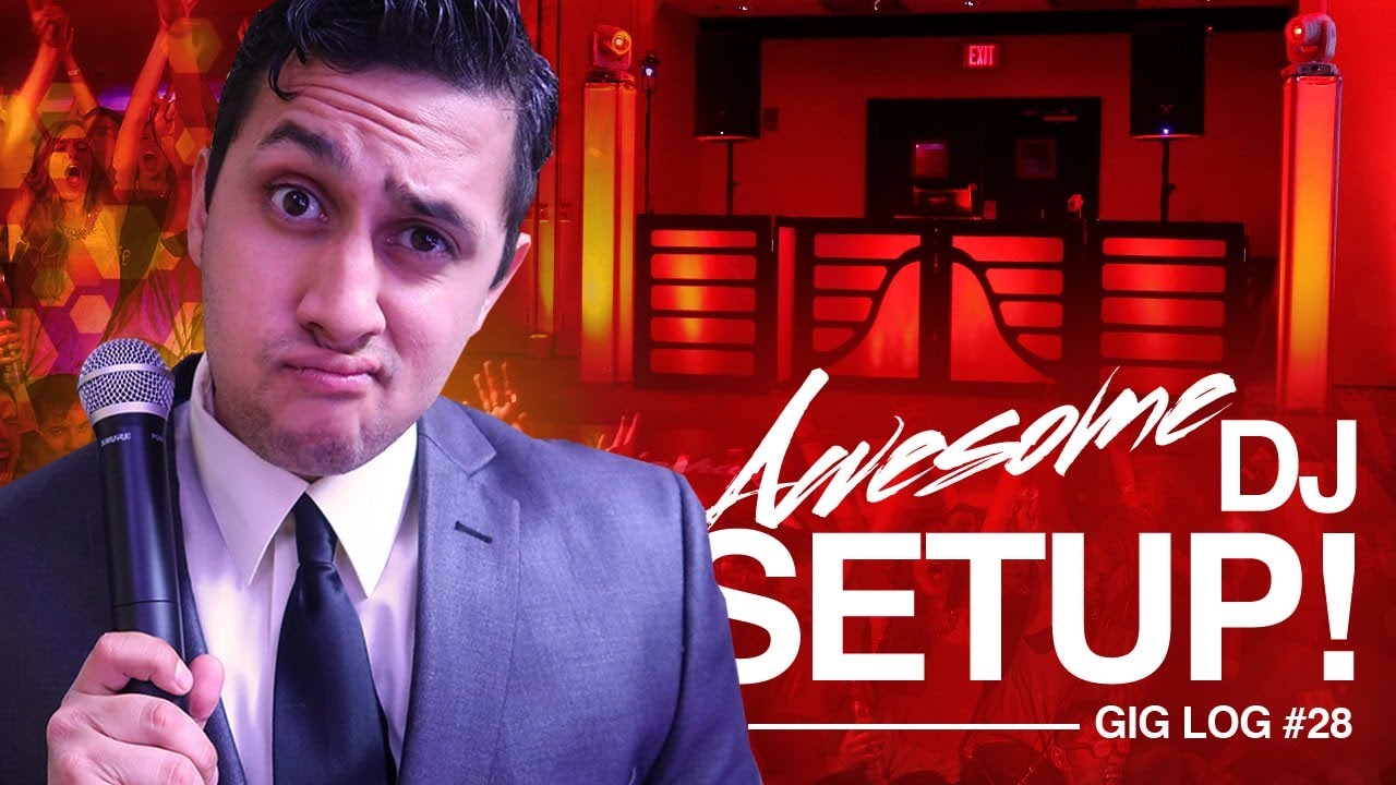 Dj Gig Log Awesome Dj Setup Mobile Dj Tips Tricks Youtube