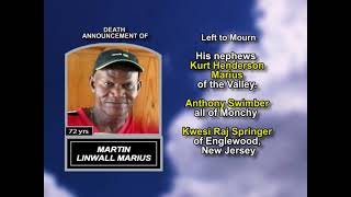 Martin Linwall Marius ~ Medium Obituary