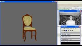 FaceDetection + Panda3D + Kalman filter + python
