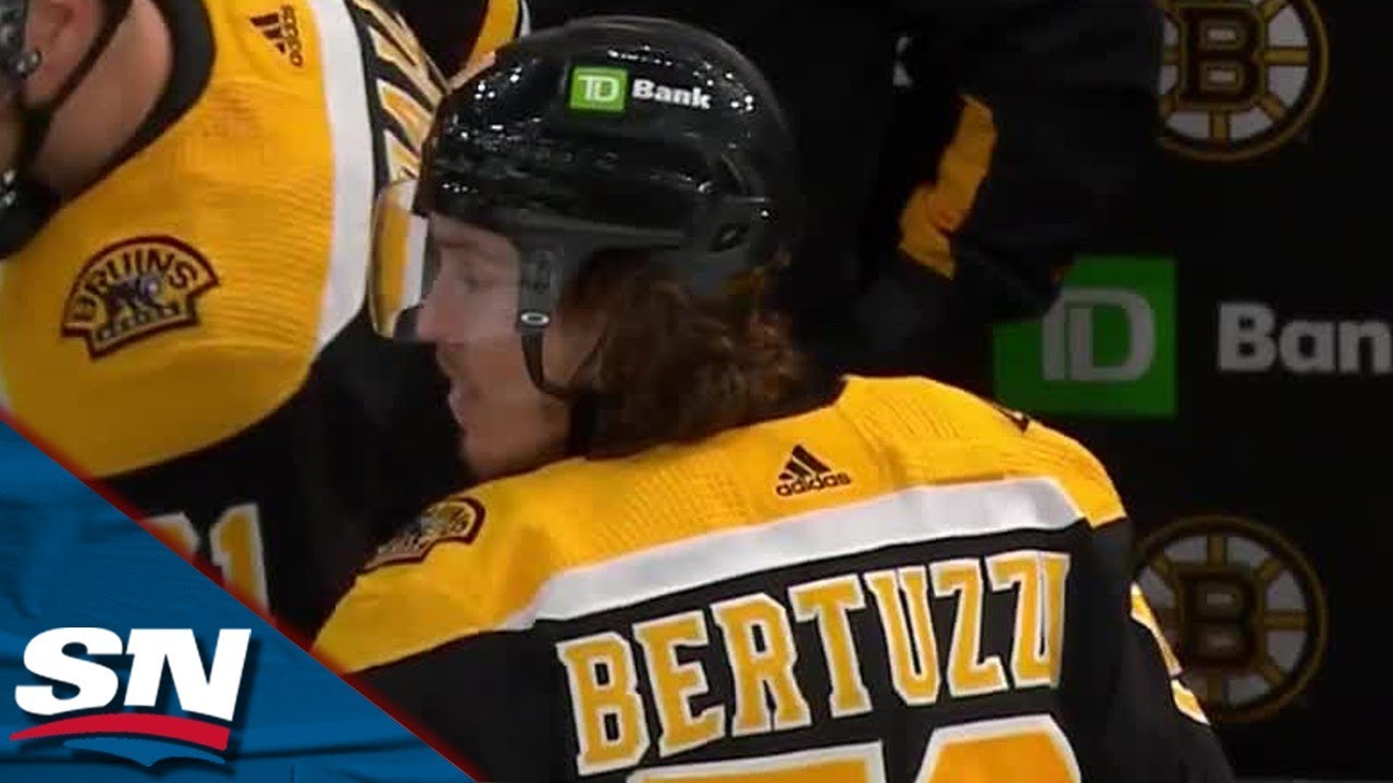 Bruins' Tyler Bertuzzi Tips Home Dmitry Orlov's Point Shot To Even Up ...