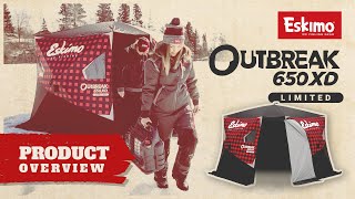 New for 2023 - Outbreak 650XD Limited ice fishing shelter