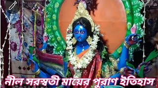 নীল সরস্বতী মা || নীল সরস্বতী মায়ের পুরান ইতিহাস || Neela Saraswati Maa || Neela Saraswati stotram