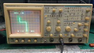 #KENWOOD #CS-6040 #แปลงสโคป #OSCILLOSCOPE  #COMPONENT