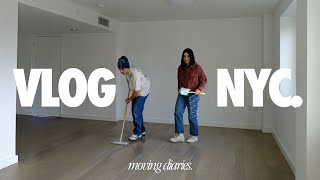 os primeiros dias no nosso novo apartamento no brooklyn