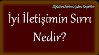 İletişim Becerilerini Geliştirmenin Yolu Nedir? | Şemalar ve insanları anlamak