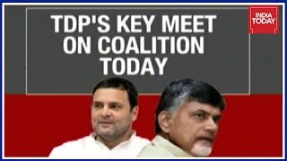 Chandrababu Naidu To Chair TDP Meet To Discuss Congress Alliance In Telangana