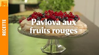 Pavlova aux fruits rouges