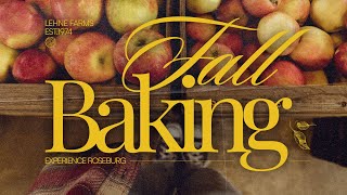 Fall Baking with Umpqua Valley Produce