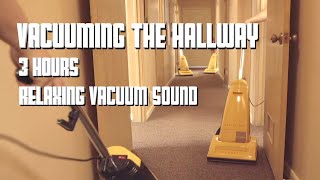 Vacuuming the Hallway - 3 Hours Relaxing Vacuum Cleaner Hoover Sound