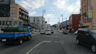 【車載動画】八幡浜市の中心部に（２０２４年１月２９日）