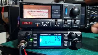 THUNDERPOLE T-2000 \u0026 AVAIR AV-201 SWR METER