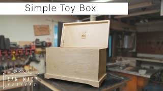 Building a Simple Modern Toy Box