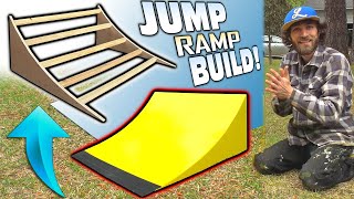 HOW TO BUILD a Homemade JUMP RAMP w/ Perfect Launch!!! // Building DIY RC Car JUMPS Tutorial