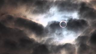 金環日食 Solar Annular Eclipse from Nara Japan May 21, 2012