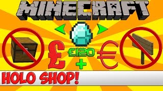 Minecraft Bukkit Plugin - Holo Shop - Tutorial