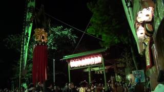 うなごうじ祭り　三つ車　2015年4月5日