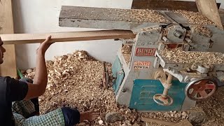 How to Work Wood Planer Machine.