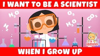 When I Grow Up| Learn Professions For Kids | Learn Jobs | HiDino Kids Song