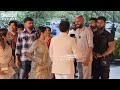 george mammootty and family entry at celebrity reception mammookka