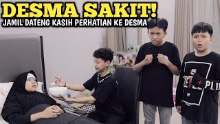 TENGAH MALEM DESMA SAKIT LAGI! JAMIL DATENG RIO CEMBURU