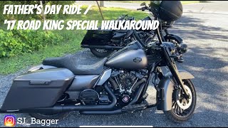 2017 Road King Special Modifications | Father's Day Ride #roadkingspecial #harleydavidson #bagger