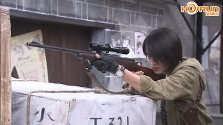 【Deadly Gunfight】Japanese sniper plays dirty tricks, getting a headshot by a female sharpshooter.