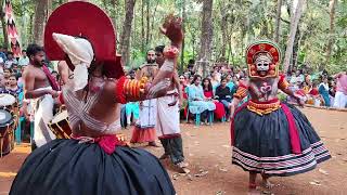 കരിവില്ലി വെള്ളാട്ട്, മനത്താനത്ത് കര്യാത്തൻ ക്ഷേത്രം, പയ്യടിമേത്തൽ