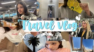 Travel vlog PART 1 🇨🇱 ⌗꙳✩ (so nervous so I couldn't talk very well lmao) ~ㅋㅋㅋㅋㅋ