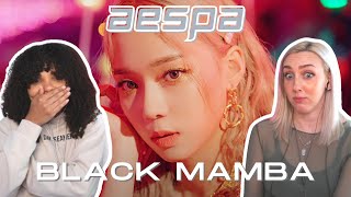 COUPLE REACTS TO aespa 에스파 'Black Mamba' MV
