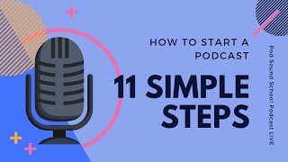 How to Start a Podcast in 11 Simple Steps | Podcast Checklist for Beginners