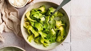 Green Sauce Pasta (10 min!)