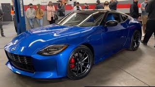 New 2023 Serian Blue Nissan (400)Z in Person Walk around