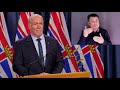 premier horgan live media availability dec 2