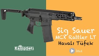 Yeni Model İlk Defa KampSeti'nde 👉 Sig Sauer MCX Rattler LT Havalı Tüfek