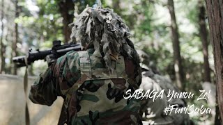 FURISABA Airsoft Game/SBAGE/サバゲーイベント フリサバ、深い森林フィールドでの攻防戦/ airsoft with BB guns