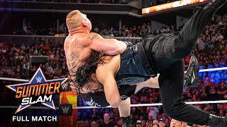 FULL MATCH - Brock Lesnar vs. Roman Reigns - Universal Title Match: SummerSlam wwe2k22