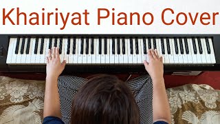 Khairiyat poocho piano cover /Arijit singh खैरियत पूछो कभी तो पियानो कवर /अरिजीत सिंह