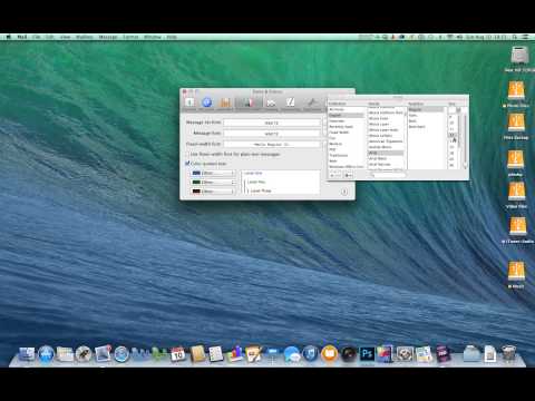 Setting Font size in Apple Mail Setting Font size in Apple Mail