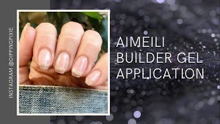 Aimeili Builder Gel Application