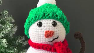 Snowman Amigurumi Crochet Tutorial - Part 1