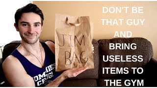 What To Bring To The Gym - You NEED These Unessential Items In Your Jim Bag