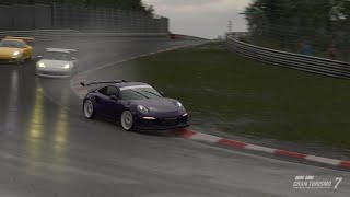 Gran Turismo 7 - 4K HDR - PORCHE GT3 Full Race + Replay - Nurburgring