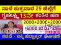 ಗೃಹಲಕ್ಷ್ಮಿ 13ನೇ ಕಂತು ನಾಳೆ ಶುಕ್ರವಾರ 29 ಜಿಲ್ಲೆಗೆ ಬಿಡುಗಡೆ - ಲಕ್ಷ್ಮಿ ಹೆಬ್ಬಾಳ್ಕರ್ | Gruhalakshmi Updates